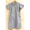 Image 1 : TODD BLUE SHORT SLEEVE SNAP UP LAB COAT