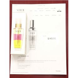 SOLEIL 4.06 FL. OZ/ 120ML TRIO MIRACLE OIL HAIR