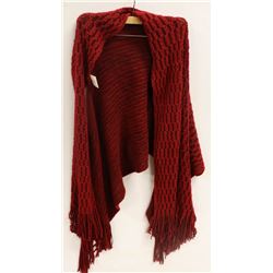 O/S FITS MOST WOMENS KNIT SHAWL