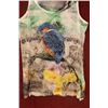 Image 1 : WOMENS TANK TOP WITH BLUE BIRD SIZE L