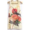 Image 1 : WOMENS TANK TOP WITH DRAGONFLY FLOWERS