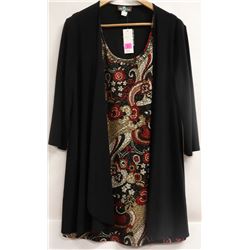 ACACIA WOMENS 2 PC STYLE 3/4 LENGTH SHIRT