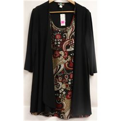 ACACIA WOMENS 2 PC STYLE 3/4 LENGTH SHIRT