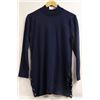 Image 1 : LIKY WOMENS NAVY BLUE LONG SLEEVE WITH SIDE