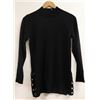 Image 1 : LIKY WOMENS BLACK LONG SLEEVE WITH SIDE