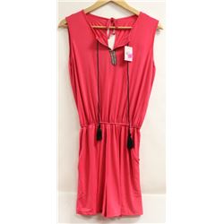 ECLISSY WOMENS STRETCHY WAIST SHORTS ROMPER