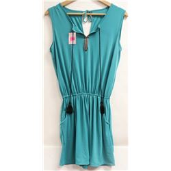 ECLISSY WOMENS STRETCHY WAIST SHORTS ROMPER