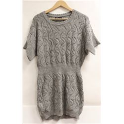 BESCA WOMENS KNITTED SHORT SLEEVE DRESS