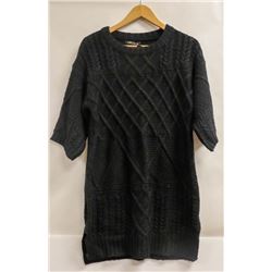 BESCA WOMENS KNITTED SHORT SLEEVE DRESS