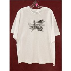 GILDAN MENS GREY TRUE OUTDOORSMAN TSHIRT