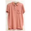 Image 1 : ORIGINAL VINTAGE MENS SALMON POLO SHIRT SIZE S