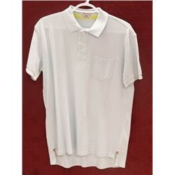 ORIGINAL VINTAGE MENS BABY BLUE POLO SHIRT SIZE L