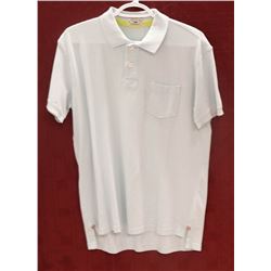 ORIGINAL VINTAGE MENS BABY BLUE POLO SHIRT SIZE L