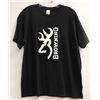 Image 1 : GILDAN MENS BLACK BROWNING TSHIRT SIZE 2XL