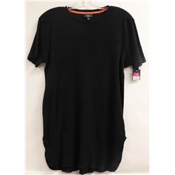 MOSSIMO MENS WAFFLE TSHIRT BLACK SIZE M