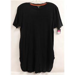 MOSSIMO MENS WAFFLE TSHIRT BLACK SIZE M