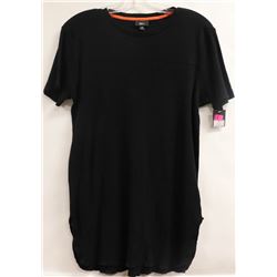 MOSSIMO MENS WAFFLE TSHIRT BLACK SIZE S