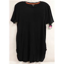 MOSSIMO MENS WAFFLE TSHIRT BLACK SIZE M