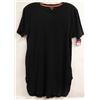 Image 1 : MOSSIMO MENS WAFFLE TSHIRT BLACK SIZE M
