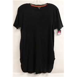 MOSSIMO MENS WAFFLE TSHIRT BLACK SIZE S