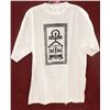 Image 1 : SOGO MENS WHITE RETRO EDGE TSHIRT SIZE L