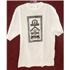 Image 1 : SOGO MENS WHITE RETRO EDGE TSHIRT SIZE L