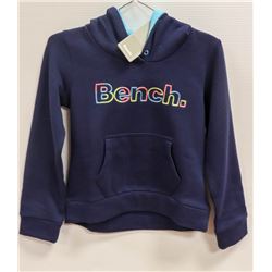 BENCH YOUTH NAVY BLUE HOODIE SIZE M (7/8)