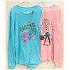 Image 1 : 2PK OF PEKKLE JR GIRLS LONG SLEEVE SHIRTS