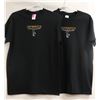 Image 1 : GILDAN 2PK WOMENS BLACK GYMNASTICS TSHIRT SIZE S
