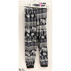 JR GIRLS PRINTED JUNGLE PRINT NAVY AND WHITE