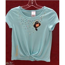 DISNEY JR GIRLS TEAL PRINCESS JASMINE TSHIRT