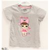 Image 1 : LOL SUPRISE JR GIRLS GREY HI BAE TSHIRT SIZE S