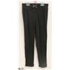 Image 1 : GEORGE JR GIRLS BLACK FLEECE SWEATPANTS SIZE M