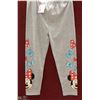 Image 1 : JR GIRLS GREY MINNIE MOUSE LEGGINGS SIZE 140CMS