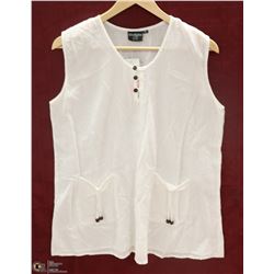 SHIVA FASHIONS WOMENS SLEEVELESS SHEER