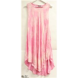 SHIVA FASHIONS SUNDRESS PINK/WHITE