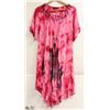 Image 1 : SHIVA FASHIONS SHORT SLEEVED SUNDRESS PINK