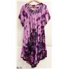 Image 1 : SHIVA FASHIONS SHORT SLEEVED SUNDRESS PURPLE