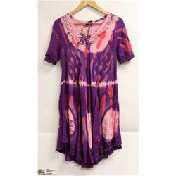 SHIVA FASHIONS SHORT SLEEVE SUNDRESS