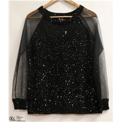 JEUNE JEUNESSE WOMENS LONG SHEER SLEEVE