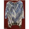 Image 1 : JEUNE JEUNESSE WOMENS SHEER 3/4 LENGTH SLEEVE