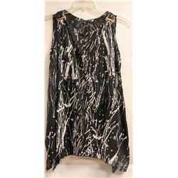 BESCA WOMENS SLEEVELESS FLARE BOTTOM SHIRT