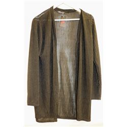 BESCA WOMENS WHITE CARDIGAN BLACK