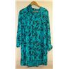 Image 1 : JEUNE JEUNESSE TEAL WITH BLACK PRINT WOMENS