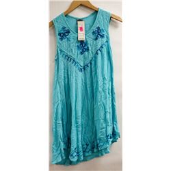 DIVINE O/S FITS MOST WOMENS LONG TANK FLARE