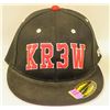 Image 1 : KR3W MENS BLACK AND RED 7 1/4- 7 5/8 FITTED BALL