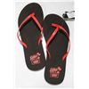 Image 1 : VANS MALTA RED/GOLD WOMENS THONG SANDALS