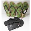Image 1 : 3 PAIRS OF UNISEX VANS/CIRCA THONG SANDALS
