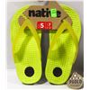 Image 1 : NATIVE SLIDE ON GREEN SANDALS