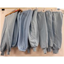 LOT OF 7 BABY BLUE ASSORTED CHILDRENS SWEAT PANTS